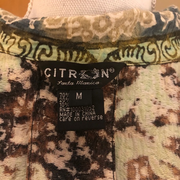 Citron Santa Monica coat - Picture 2 of 7